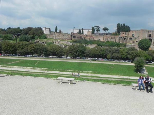 field of Circus Maximus rome italy