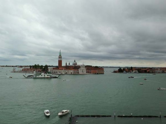 View of San Giorgio Maggiore Island from St. Mark's Campanile