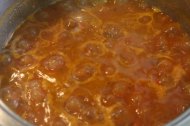 Making Alayet Bandouraor galayet bandoura sauteed tomatoes Middle Eatern Arabian Cuisine tomatoes