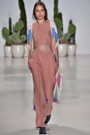 Pattern Jacket New York Fashion Week Spring Summer 2015