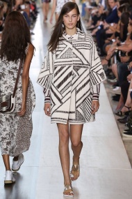 Pattern Dress New York Fashion Week Spring Summer 2015
