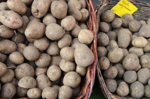 Kreuzberg Berlin Market and festival potatoes