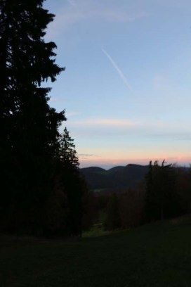 sunset Tannenheim Oberbalmberg, Solothurn (Switzerland)