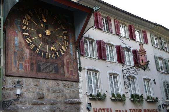 Baroque city Medieval town clock