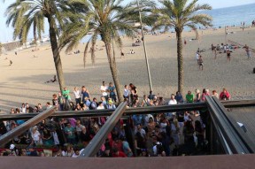 Visit the beach while in Barcelona it is a must beach parties