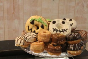 Halloween donuts In barcelona you can find many hipster unusual artistic shops
