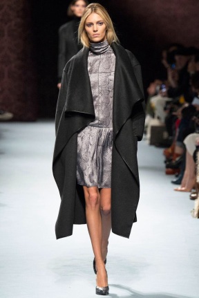 black knee length coat Favorite coats for this fall winter 2014 2015 ready to wear collections
