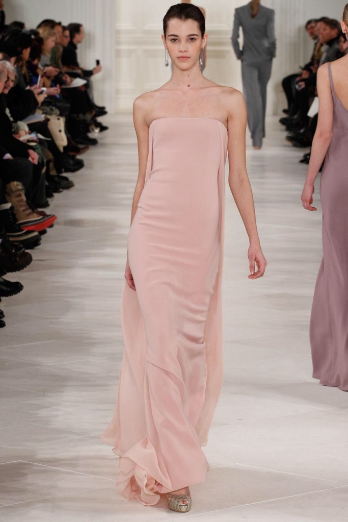 pink nude dress Evening gowns and dresses