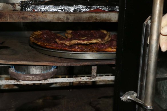 Musakhan in authentic oven 