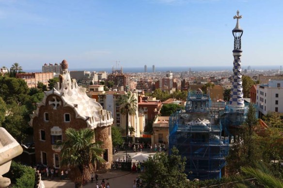 Gaudi parc guell barcelona