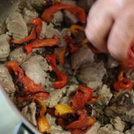 How to make a Palestinian dish Maqloubeh Maklouba طريقة عمل المقلوبة بالباذنجان بالصور