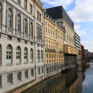 ghent, canal, architecture