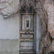 grey, door